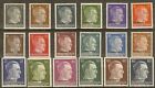 Stamp Germany Ukraine Mi 1-18 Set 1941 Wwii War 3rd Reich Hitler Occupation Mng