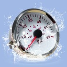 Universal 85mm Boat Speed Gauge 0-35 Mph 0-55 Mph 0-65mph Pressure Speedometer 