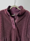 Athleta Sherpa Fleece Pullover Jacket Women   s 1x Purple