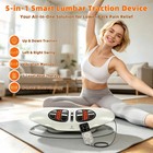 Zenopax Lumbar Pro Smart Back Stretcher Ems Heat Vibration Traction Massager
