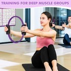 Pilates Ring Set With Bands  Ball  Sliding Disks  Fitness Poster