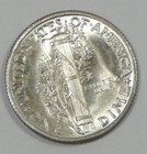 1944-d Mercury Dime Nice Brilliant Uncirculated Silver 10c   Full Bands