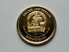 Moose Jaw Sk Canada 1982 Trade Dollar Token With Cpr Locomotive   Gold-plated