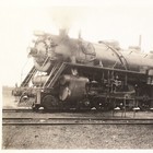 Grand Trunk Western Railroad Train Engine Locomotive No  6305 Antique Photo 