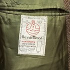 Vintage 60s Harris Tweed Sport Coat 42r Brown Herringbone Ivy League Union Made