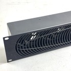 Middle Atlantic Uqfp-4ris Ultra Quiet Fan Panel   Blk Tested Works