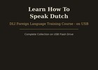 Learn How To Speak Dutch Dli Foreign Language Training Course On Usb