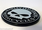 Harley-davidson Injection Molded Plastic Willie G Skull Emblem New