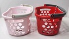 Target Mini Toy Shopping Basket Lot bundle W  Basket   Toy Phone - Red And Pink 