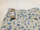 Nwt  85 00 Nike Golf Mens Tour 8 Inch Chino Brush Print Shorts Light Bone Sz 32