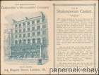  Goldsmiths    Silversmiths  Co  London 1893 Columbian Exposition Trade Card