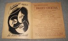 Vintage Wwii Paris France Folies Bergere Program In French   English