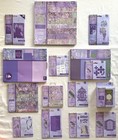 Complete Wisteria Collection Craft Bundle Dies Pads Stamps Vellum