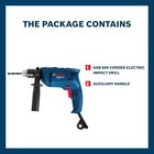     bosch Gsb 600 Corded Hammer Drill 600w 3000rpm 13mm Impact Drill    