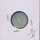 Seychelles - 25 Cents - Silver 1943 Ww11 -  5408