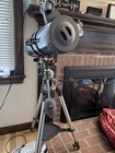 Celestron Astromaster 114 Eq Telescope W tripod   Extras Model 31042 Works