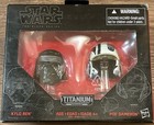 Star Wars Black Series Die-cast Helmets  1 Kylo Ren   Poe Dameron Sealed Nib