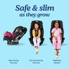 Graco   Slimfit 3-in-1 Convertible Car Seat  ultra-space-saving Design  New