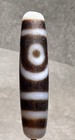 Tibetan Old Agate 2 Eyed Dzi Bead Talisman  Amulet   Translucent  Large Bead     