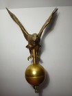 Vintage Eagle Weathervane Diving Eagle Weather Vane Parts Large Eagle   Ball