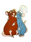 Disneyland Paris Ratatouille Pin 2024 Remy   Emile Hugging