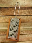 Vintage Nutmeg Spice Grater Zester W  Wooden Box   Drawer Japan Mcm