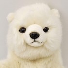 Hansa Snowy Owl Plush Animal 7 1in