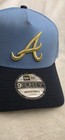 New Era Atlanta Braves 9forty A Frame Adjustible Light Blue