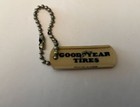 Vintage Goodyear Tires Keychain Parisian Novelty Co  Chicago 2 Piece Advertising