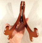 Bowl Display Stand Folding Solid Wood Large Size