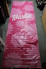 Toys R Us Banner Store Sign Barbie Pink Plastic Hanging Display Vintage Rare Big