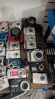 45  Digital Camera Parts Repair Lot    Canon Sony  Nikon  Lumix Untested  Read