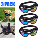 3x Uvprotection Pet Dog Goggles Sunglasses Anti-wind Doggles Eye Wear Glasses