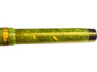 Vtg Jade Green Lakeside Fountain Pen 14k  3 4 25   capped  Montg Wards