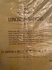 New Vintage Hallmark Halloween Ghost Napkins