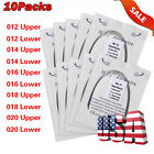 10 Packs Arcos De Dental Ortodoncia Redondos Niti Arco De Alambre Su Arch Wire