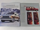 1985 Dodge Caravan Sales Brochure Catalog In Excellent Condition