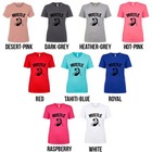 Hustle Jiu-jitsu Bjj Grappling Martial Arts Combat Sports Women s T Shirt