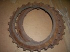 Vintage  John Deere Planter-   1302b - Cast Iron  Seed Plates  X 2- Farmhouse