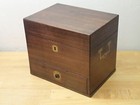 R  Butler   Sons English Apothecary Medicine Travel Chest Estate Item Survivor