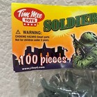 Nos Tim Mee Toys Soldiers 100 Pc Army Men Green Tan Made In Usa 6118