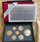 1990 Canada Double Dollar Proof Set Royal Canadian Mint Coinage Coins