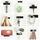 4-pack Shower Hooks For Wall  Extra Sticky Stainless  Razor Holder Wall Mounted