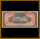 El Salvador 1 Colon  1957 P-93 Serie Ee Farming F