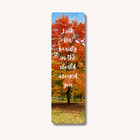  look For Beauty In The World Around You  Bookmark For Books  Gift For Bookworms