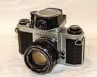 Asahi Pentax Sv W  Sup-tak 1 1 8 55mm Lens   Working Pentax Clip-on Light Meter
