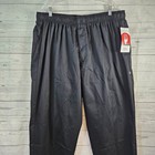 Chef Works Mens Essential Baggy Zip Fly Chef Pants Sz 3xl Black