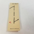 Set Of 4 Round First In Fashions Two Hole Buttons On Card Brown Vintage New