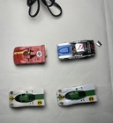 Aurora Afx Model Motoring Ho Slot Cars Lot Of 4 And Accessories G Plus Untested 