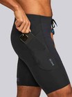 Janji Men s 8    Trail Half Tights - Midnight - Large